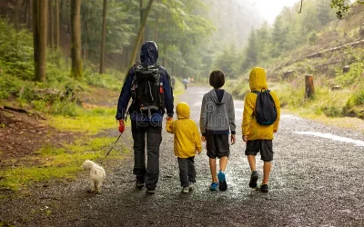 Es gibt kein schlechtes Wetter – nur nasse Papas: Abenteuer im Regen mit meinem Sohn